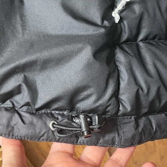 North Face 700 Goose Down Fill Puffer Vest Black Women's Sz M - Picture 7 of 16